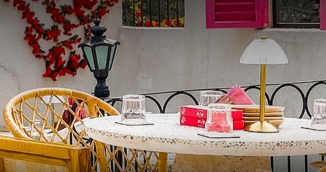 Mood lighting in restaurants